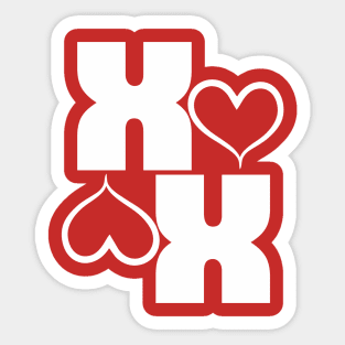 xoxo Sticker